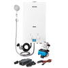 Onsen 10L Outdoor Propane Portable Tankless Water Heater with Pump & 120V Converter