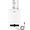 Onsen 26L Indoor Propane Gas Tankless Water Heater (w/ 3 Inch Wall Vent & Service Valve Kit)