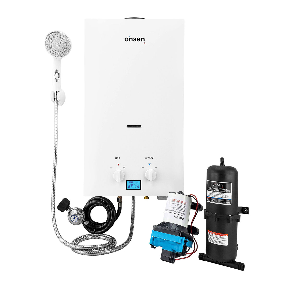 Onsen 10L Outdoor Propane Portable Tankless Water Heater 2.6 Gal/Min 7 |  onsenproducts.ca